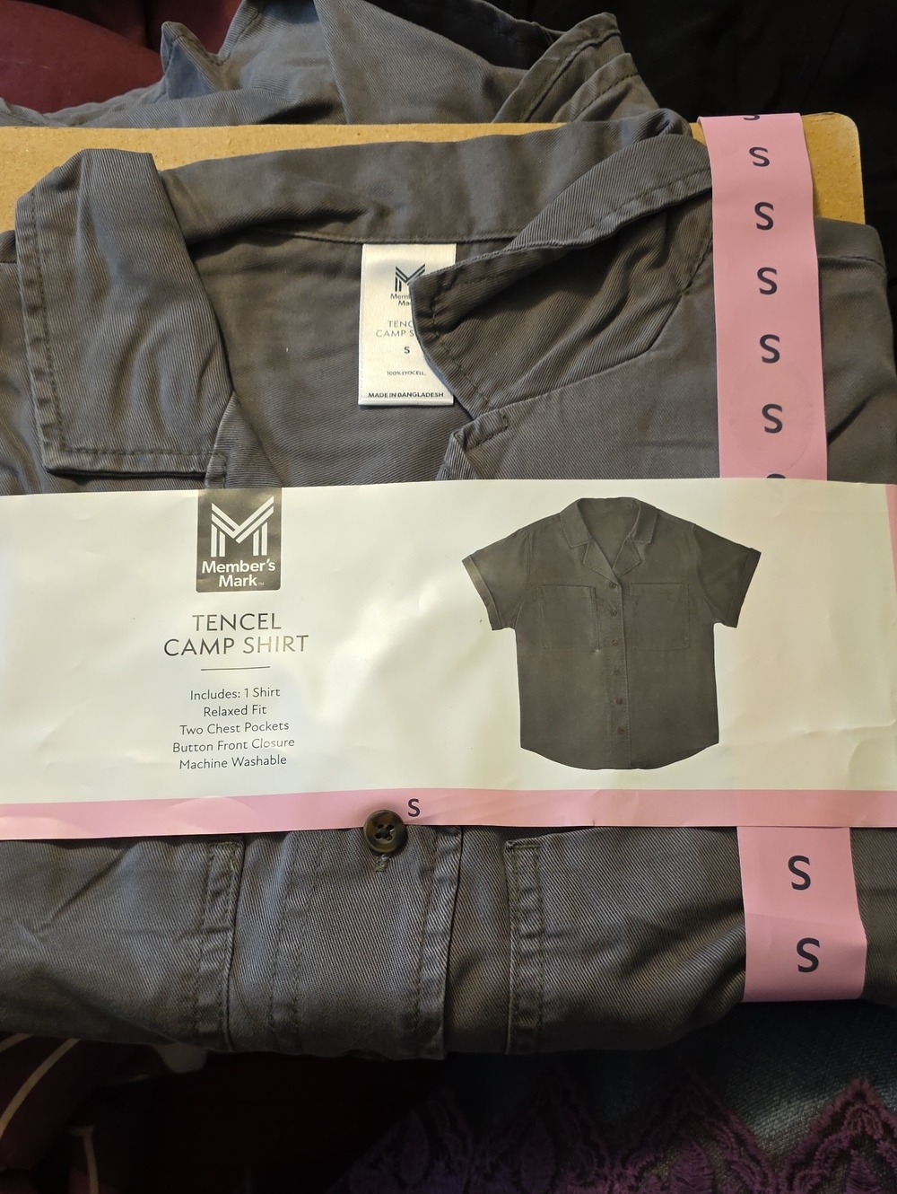 Tencel Camp Shirt - Gray